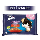 Felix Multipack Sığır Etli 4x85 gr Standart Yetişkin Yaş Kedi Maması
