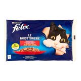 Felix Multipack Sığır ve Tavuk Etli Yaş Kedi Maması 4x85 gr 6'lı
