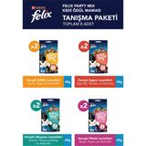 FELIX Party Mix Karışık Kedi Ödül Maması 4lü Tanışma Paketi