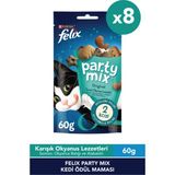 Felix Party Mix Karışık Okyanus Lezzetleri Kedi Ödül Maması x8