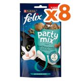 Felix Party Mix Karışık Okyanus Lezzetleri Kedi Ödülü 60 Gr - BOX - 8 Adet