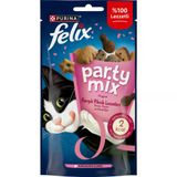 Felix Party Mix Karışık Piknik Lezzetleri Tavuk Peynir ve Hindi Etli Kedi Ödülü 60 Gr