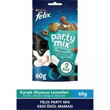 Felix Party Mix Original Karışık Okyanus Lezzetleri Kedi Ödül Maması 60gr