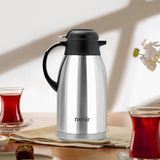 Felix Paslanmaz Çelik Termos 2 Litre - 2 lt - Gri