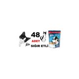 Felix Pouch 48 Adet X Sığır Etli Kedi Yaş Mama