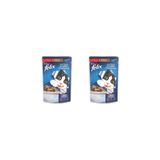 Felix Pouch Parça Etli Zengin Sığır Etli 2x85 gr Kedi Maması