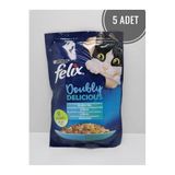 Felix Purina Somon Ve Sardalya Aromalı Yaş Kedi Maması 85Gr