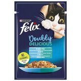 Felix Sardalya ve Somonlu 85 gr 12'li Yetişkin Kedi Yaş Maması