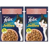 Felix Sensation Somon & Karidesli Kedi Yaş Mama (26 x 85 gr) (2 paketi)