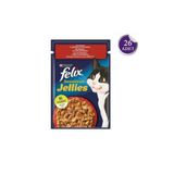 FELIX Sensations Sığır Etli Domatesli Yaş Kedi Maması 85 G - 26 Adet