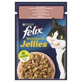 Felix Sensations Somon ve Karidesli 85 gr Pouch Yaş Kedi Maması