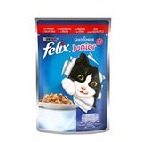 Felix Sığır Etli 5x100 gr Yaş Kedi Maması
