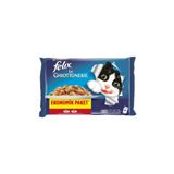 Felix Sığır Etli Kedi Yaş Maması 4'Lü Paket