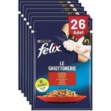 Felix Sığır Etli Kedi Yaş Maması 85 gr 26 Ad Ekonomik Segment Lezzetli Tat