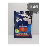 FELIX Sığır Etli Konserve Kedi Maması 85 gr - 5 Adet