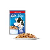 Felix Sığır Etli Pouch Konserve Kedi Maması12 Adet