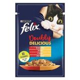Felix Sığır Etli ve Kümes Hayvanlı 85 gr Yetişkin Kedi Konserve Maması