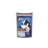 Felix Somonlu Yetişkin Kedi Pouch Kedi Yaş Maması 12 Adet