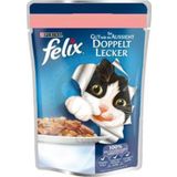 Felix Somonlu Yetişkin Kedi Yaş Mama X 20 Adet