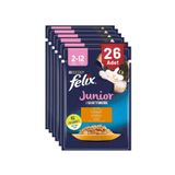 Felix Tavuk Etli 26x85 gr Yavru Konserve Kedi Maması