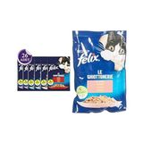 Felix Tavuk Etli Kedi Yaş Mama (26 x 85 gr) ve Felix Somonlu Kedi Yaş Mama (26 x 85 gr)