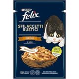 Felix Tavuklu Lezzetli Et Dilimleri Yaş Kedi Maması 80 gr x 26 Besleyici İçerik