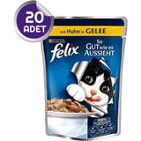 Felix Tavuklu Pouch Yaş 20'li Kedi Maması