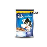 Felix Tavuklu Yaş Kedi Maması X 8 Adet