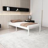 Felix Tek Kişilik Ferforje Metal Karyola - Beyaz - 90 x 190 cm