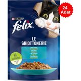Felix Ton Balıklı Pouch 24x85 gr Kedi Konserve Maması