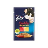 Felix Yaş Kedi Maması Sığır ve Kümes Hayvanlı x 24