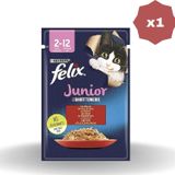 Felix Yavru Sığır Etli Kedi Yaş Mama 85 gr ( 1 Adet )