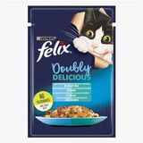 Felix Yetişkin 6x 85 gr Somonlu ve Sardalyalı Yaş Kedi Maması