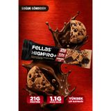 Fellas Çikolata Kaplı HighPro+ Protein Bar - Kurabiye Aromalı (50g) - 12 adet