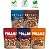 Fellas Granola 5'li Süper Paket - 1,2 kg