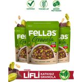 Fellas Granola - Antep Fıstığı & Kakao (200 g) - 3'lü Paket - 600 gr