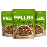 Fellas Granola Antep Fıstığı ve Kakao 200 gr 3lü paket