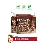 Fellas Granola - Fındık & Kakao (200 g) - 3'lü Paket