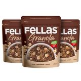 Fellas Granola Fındık ve Kakao 200 gr 3lü paket