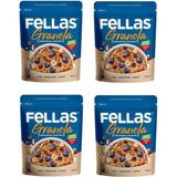 Fellas Granola - Yaban Mersini & Kuruyemiş 200 gr x 4 Adet
