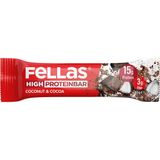 Fellas Kakao & Hindistan Cevizli Yüksek Protein Bar 45 G (8'li Paket)