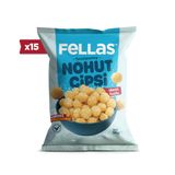 Fellas Nohut Cipsi - Deniz Tuzlu (50 g) x 15 Adet