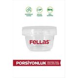 Fellas Porsiyonluk Protein Tozu Saklama Kabı (250 mL) - Sade