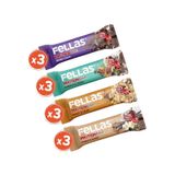 Fellas Protein Bar 4 Çeşit Karma Kutu 32 Gr x 12 Adet