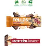 Fellas Protein Bar - Yer Fıstıklı ve Kakaolu (32 g) x 12 Adet