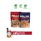 Fellas Protein Granola 2'li Mix Paket - Hindistan Cevizi & Kakao (270 g) + Kırmızı Meyveli (270 g)