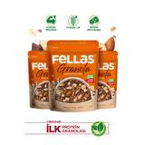 Fellas Protein Granola - Karışık Kuruyemiş & Kakao 270g - 3'lü Paket