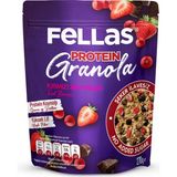 Fellas Protein Granola Kırmızı Meyveler 270 G - Yüksek Proteinli ve Çıtır - 1 Adet