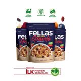 Fellas Protein Granola - Kırmızı Meyveler 270g 3'lü Paket