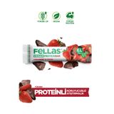 Fellas Vegan Protein Bar - Çilekli ve Kakaolu (40 g) x 12 Adet